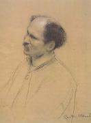 Gustav Klimt Half-Length Portrait with Three-Quarter View of an Older Man,from the Left (ceiling painting at the Burgtheater in Vienna) (mk20) oil painting picture wholesale